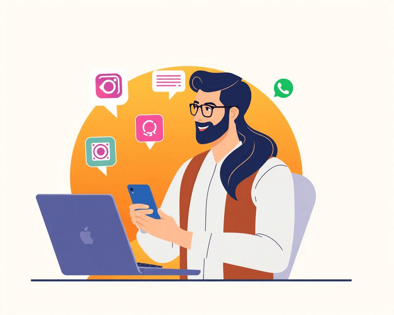 Empresas conectadas a mais clientes com o Zai Chat